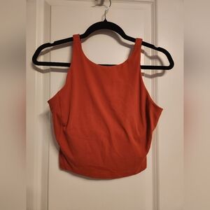Orange Lululemon Sports Bra